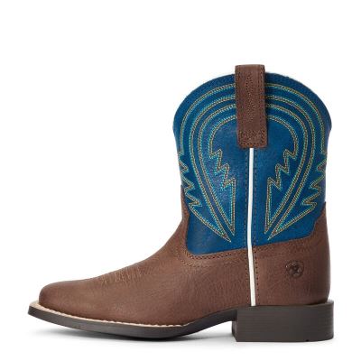 Ariat Western: Lil' Hoss Botas Western Niños - Chocolate (XZUJW5810)